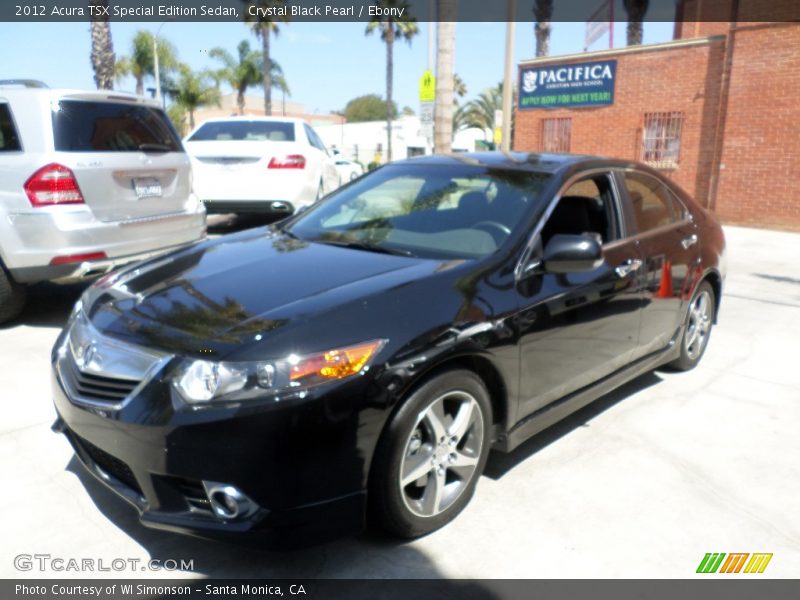 Crystal Black Pearl / Ebony 2012 Acura TSX Special Edition Sedan
