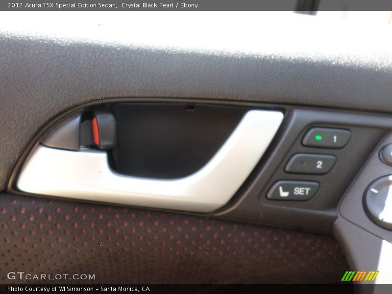 Crystal Black Pearl / Ebony 2012 Acura TSX Special Edition Sedan