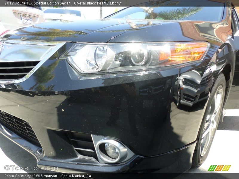Crystal Black Pearl / Ebony 2012 Acura TSX Special Edition Sedan