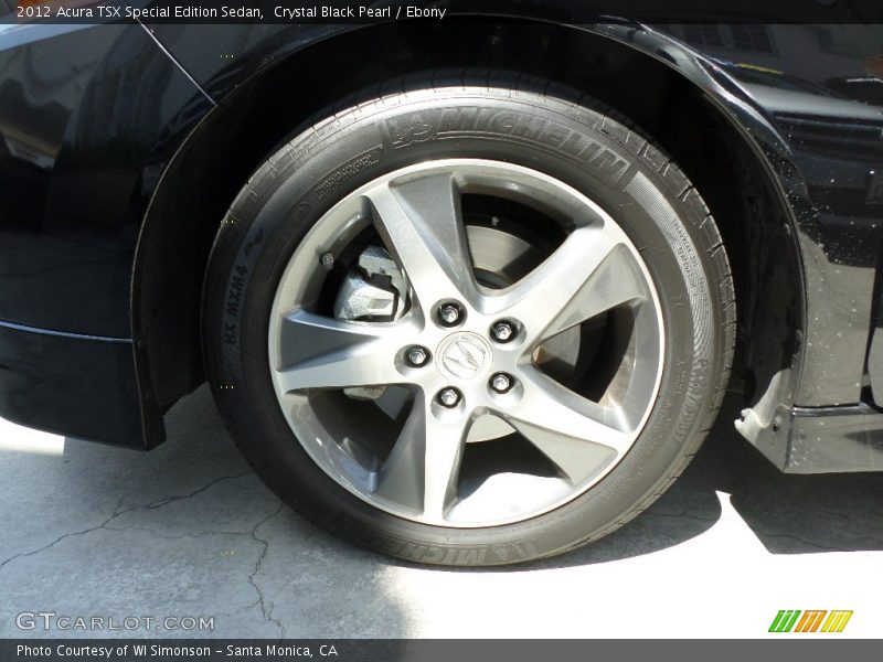 Crystal Black Pearl / Ebony 2012 Acura TSX Special Edition Sedan