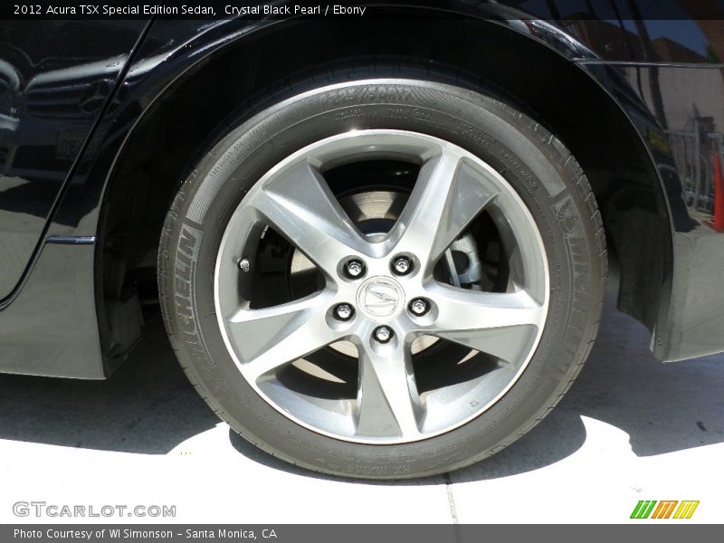 Crystal Black Pearl / Ebony 2012 Acura TSX Special Edition Sedan