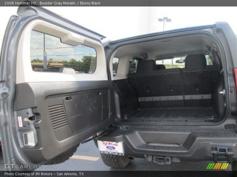 Boulder Gray Metallic / Ebony Black 2008 Hummer H3