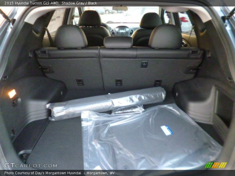 Shadow Gray / Black 2015 Hyundai Tucson GLS AWD