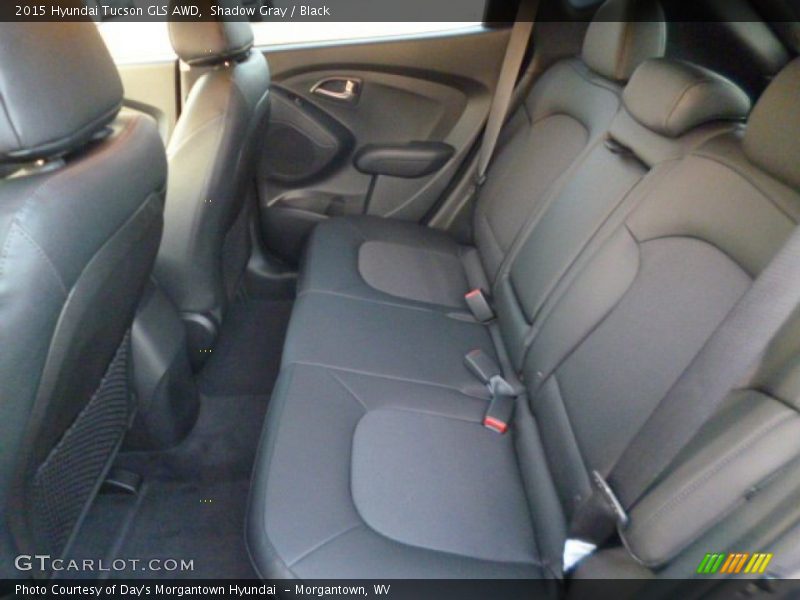 Shadow Gray / Black 2015 Hyundai Tucson GLS AWD