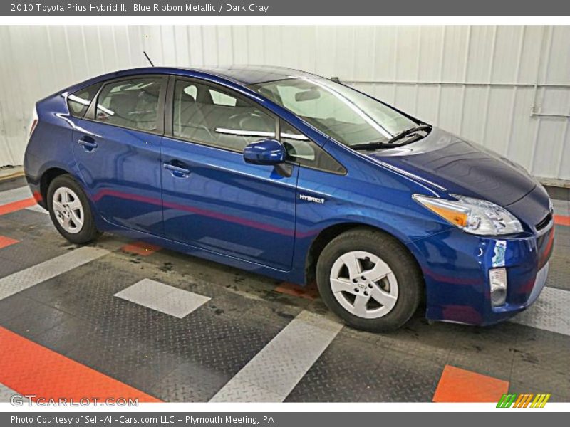 Blue Ribbon Metallic / Dark Gray 2010 Toyota Prius Hybrid II