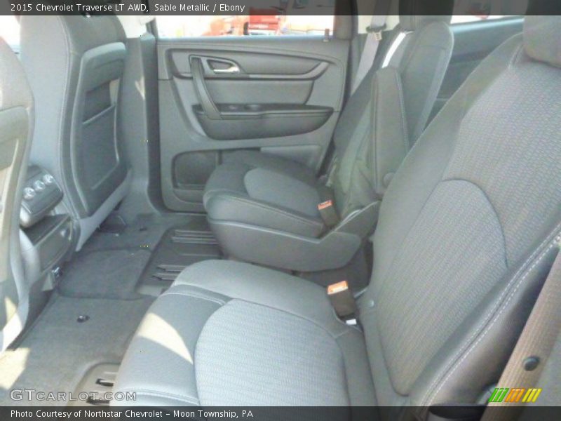 Sable Metallic / Ebony 2015 Chevrolet Traverse LT AWD