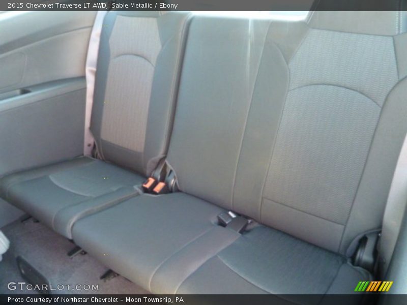 Sable Metallic / Ebony 2015 Chevrolet Traverse LT AWD