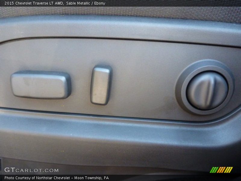 Sable Metallic / Ebony 2015 Chevrolet Traverse LT AWD