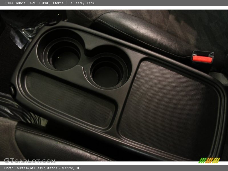 Eternal Blue Pearl / Black 2004 Honda CR-V EX 4WD