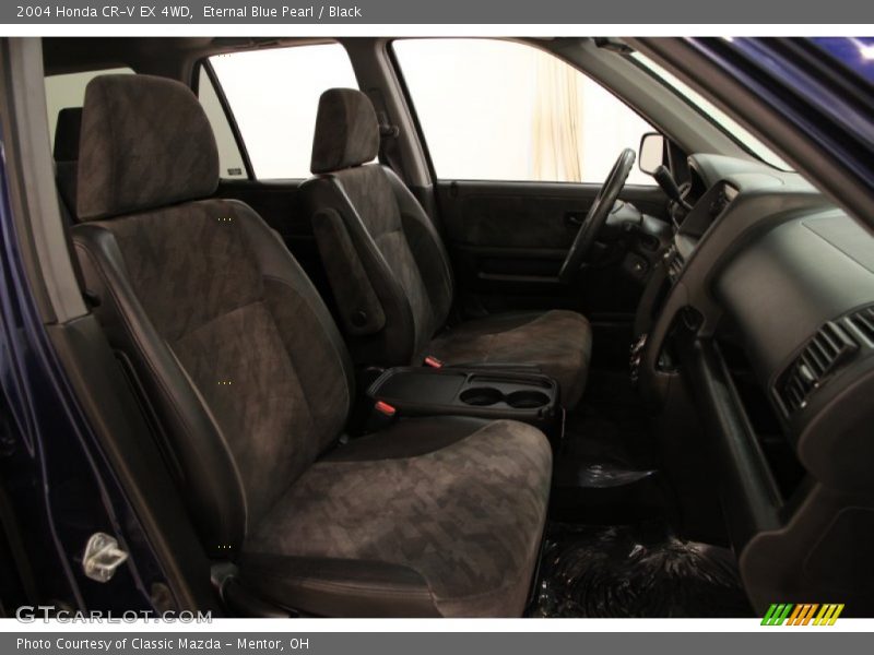 Eternal Blue Pearl / Black 2004 Honda CR-V EX 4WD