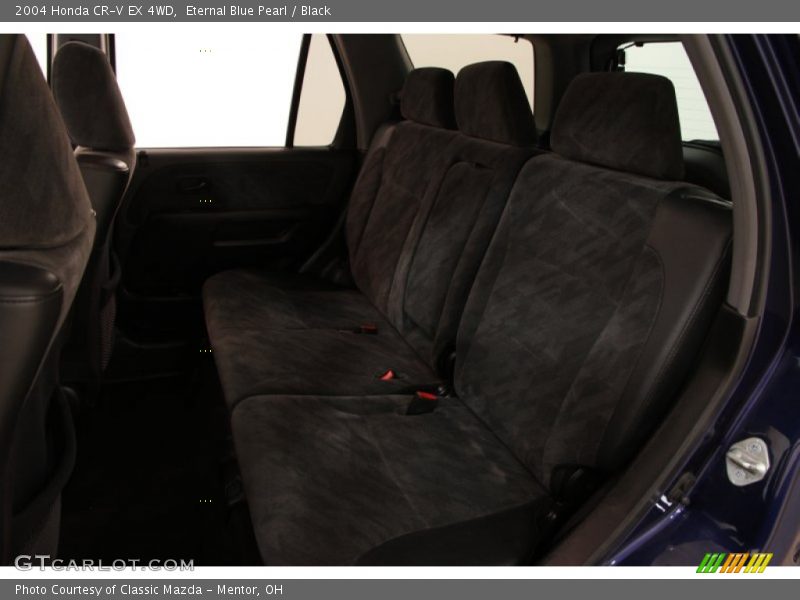 Eternal Blue Pearl / Black 2004 Honda CR-V EX 4WD