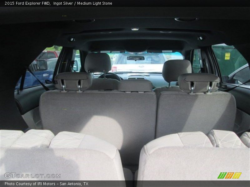 Ingot Silver / Medium Light Stone 2015 Ford Explorer FWD