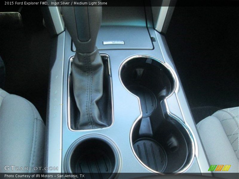 Ingot Silver / Medium Light Stone 2015 Ford Explorer FWD