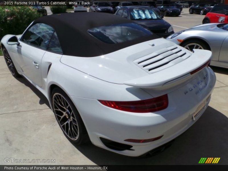  2015 911 Turbo S Cabriolet White