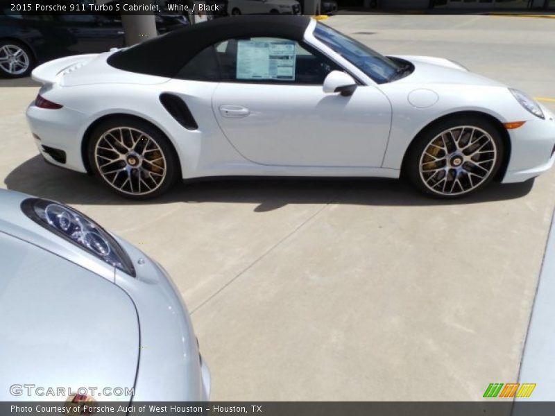  2015 911 Turbo S Cabriolet White