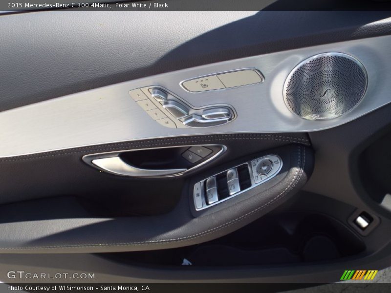 Polar White / Black 2015 Mercedes-Benz C 300 4Matic