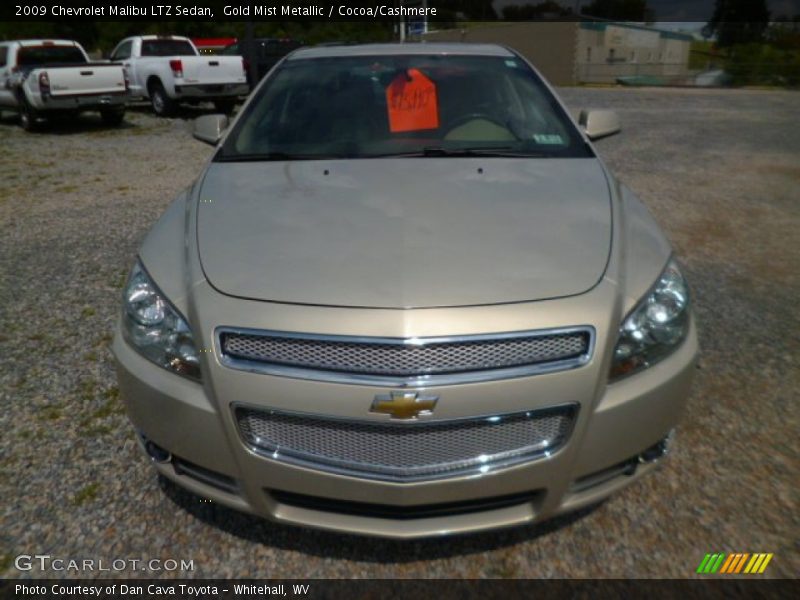 Gold Mist Metallic / Cocoa/Cashmere 2009 Chevrolet Malibu LTZ Sedan