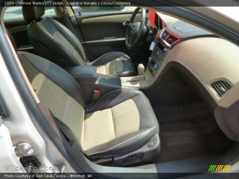 Gold Mist Metallic / Cocoa/Cashmere 2009 Chevrolet Malibu LTZ Sedan