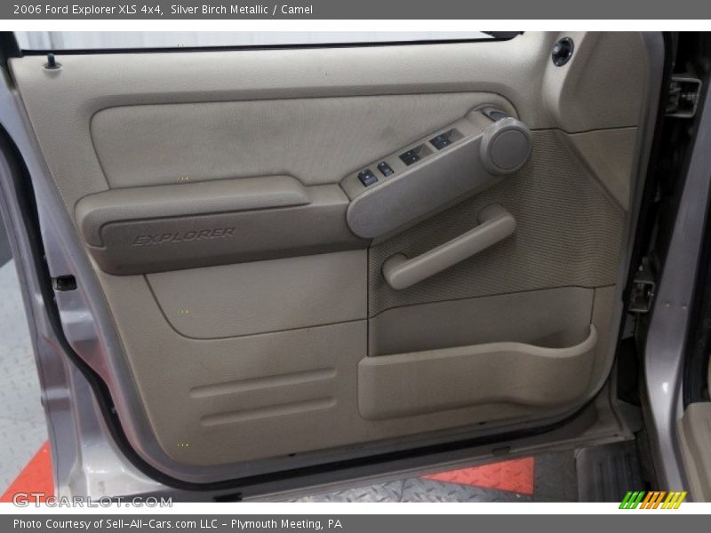 Silver Birch Metallic / Camel 2006 Ford Explorer XLS 4x4