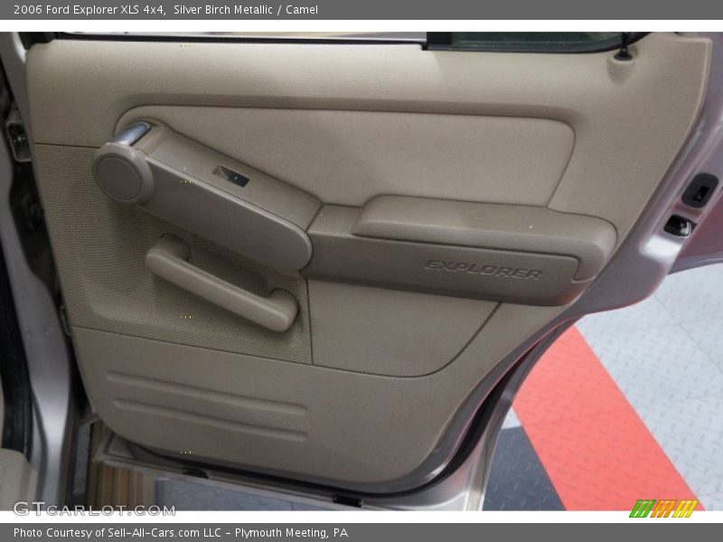 Silver Birch Metallic / Camel 2006 Ford Explorer XLS 4x4