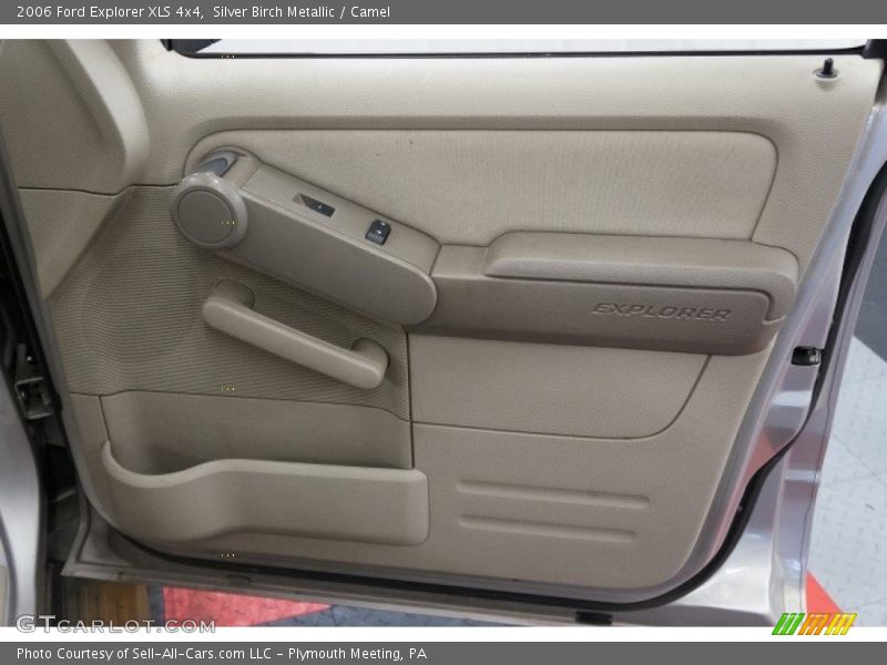 Silver Birch Metallic / Camel 2006 Ford Explorer XLS 4x4