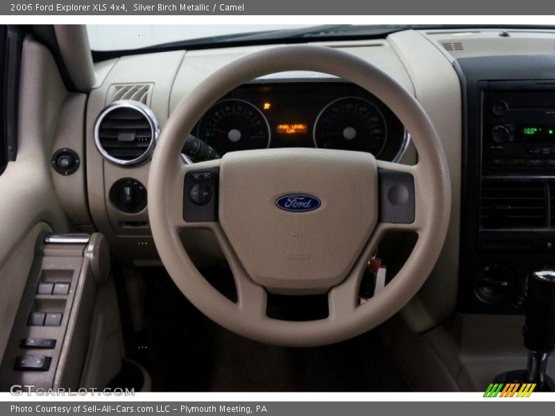Silver Birch Metallic / Camel 2006 Ford Explorer XLS 4x4