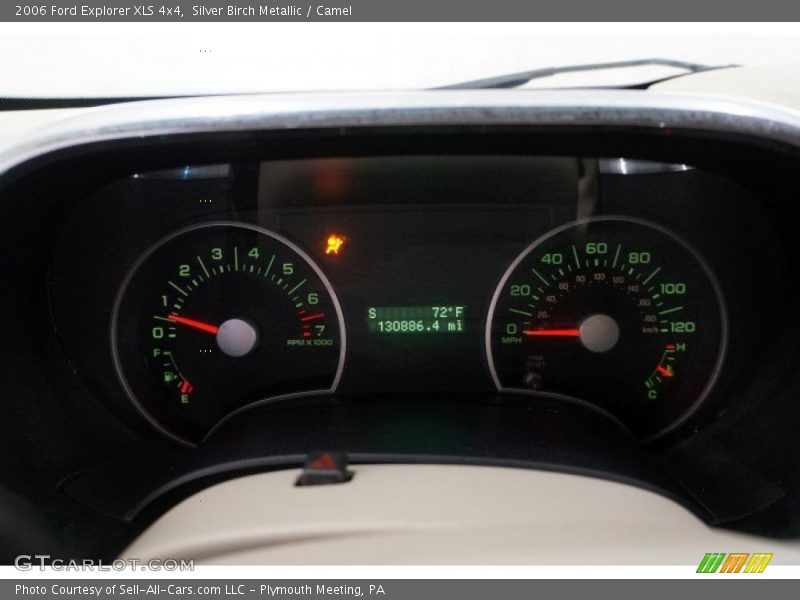 Silver Birch Metallic / Camel 2006 Ford Explorer XLS 4x4