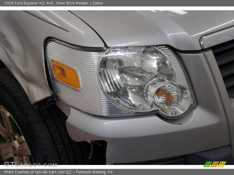 Silver Birch Metallic / Camel 2006 Ford Explorer XLS 4x4