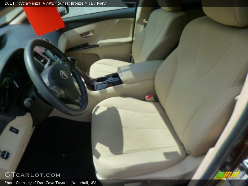Sunset Bronze Mica / Ivory 2011 Toyota Venza I4 AWD