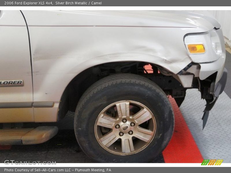 Silver Birch Metallic / Camel 2006 Ford Explorer XLS 4x4