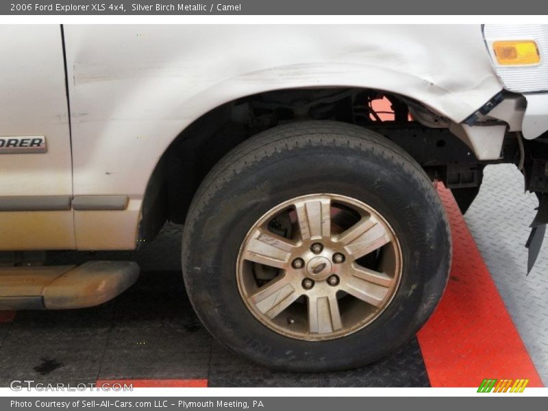 Silver Birch Metallic / Camel 2006 Ford Explorer XLS 4x4