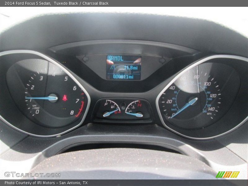 Tuxedo Black / Charcoal Black 2014 Ford Focus S Sedan