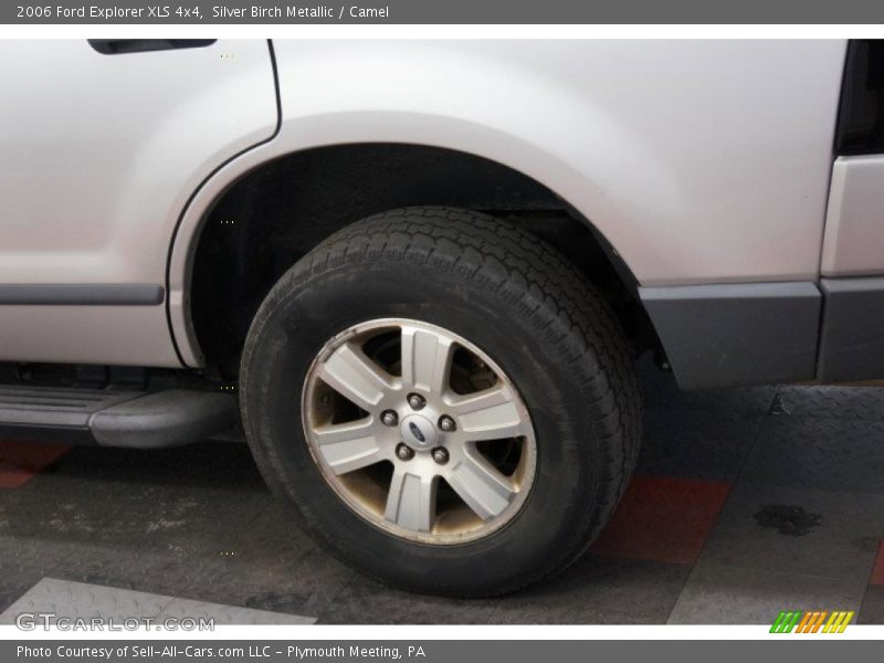 Silver Birch Metallic / Camel 2006 Ford Explorer XLS 4x4
