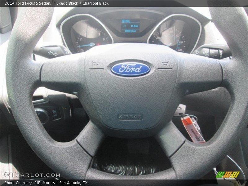 Tuxedo Black / Charcoal Black 2014 Ford Focus S Sedan