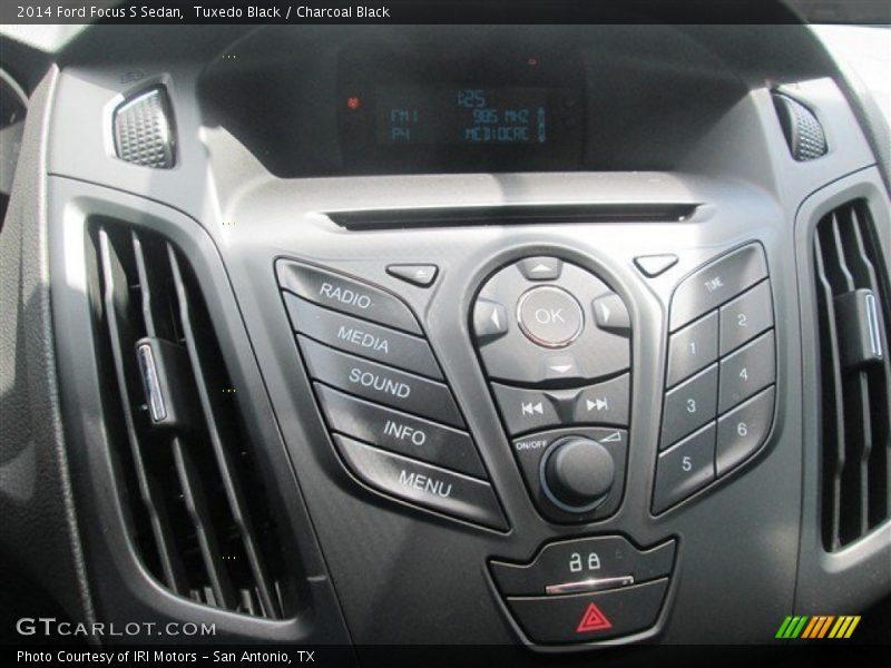 Tuxedo Black / Charcoal Black 2014 Ford Focus S Sedan