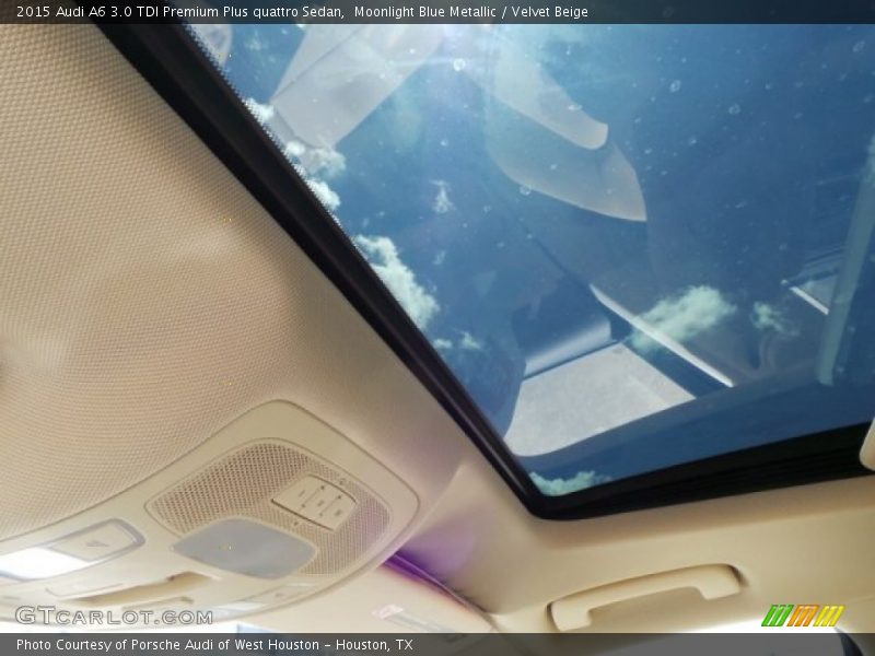 Moonlight Blue Metallic / Velvet Beige 2015 Audi A6 3.0 TDI Premium Plus quattro Sedan