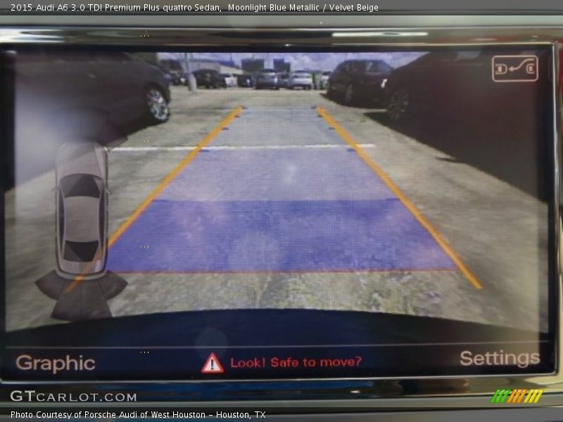 Moonlight Blue Metallic / Velvet Beige 2015 Audi A6 3.0 TDI Premium Plus quattro Sedan
