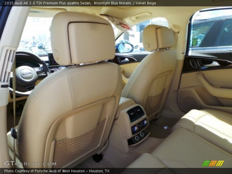 Moonlight Blue Metallic / Velvet Beige 2015 Audi A6 3.0 TDI Premium Plus quattro Sedan