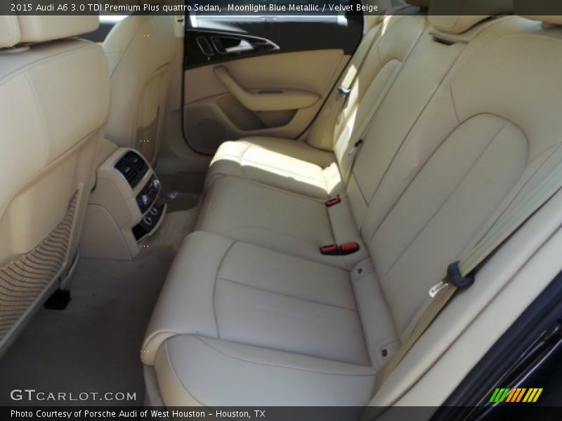 Moonlight Blue Metallic / Velvet Beige 2015 Audi A6 3.0 TDI Premium Plus quattro Sedan