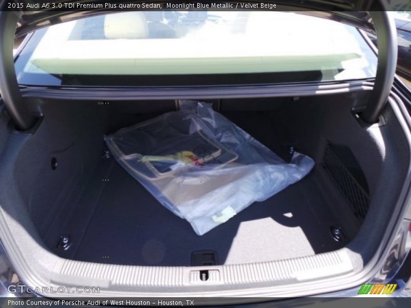 Moonlight Blue Metallic / Velvet Beige 2015 Audi A6 3.0 TDI Premium Plus quattro Sedan