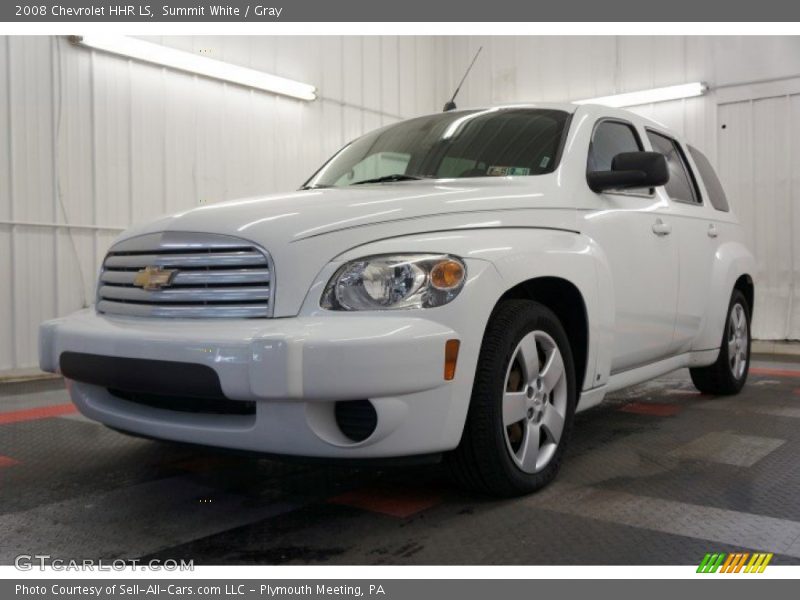 Summit White / Gray 2008 Chevrolet HHR LS