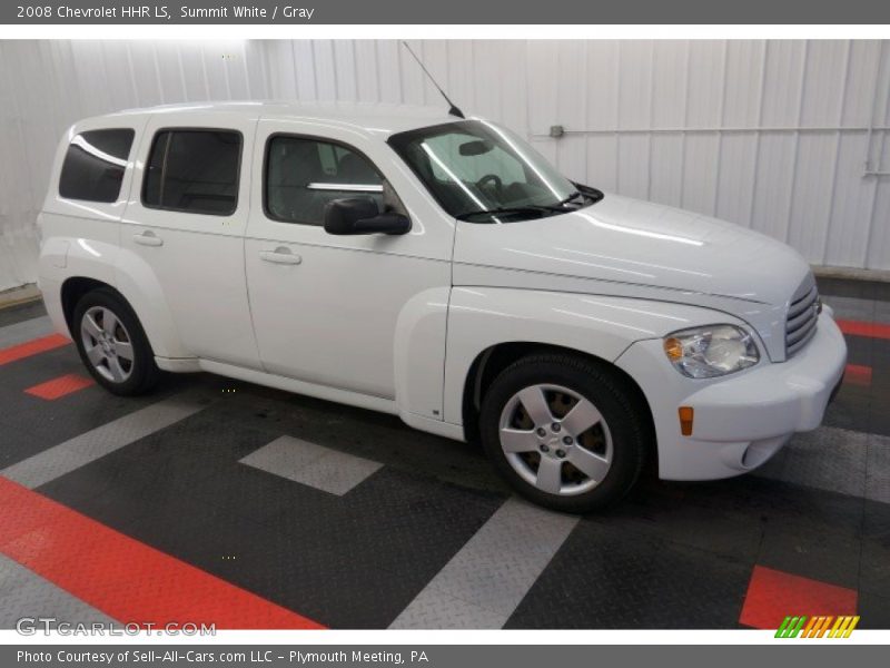 Summit White / Gray 2008 Chevrolet HHR LS