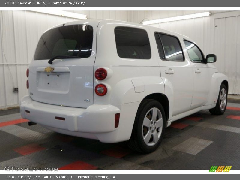 Summit White / Gray 2008 Chevrolet HHR LS
