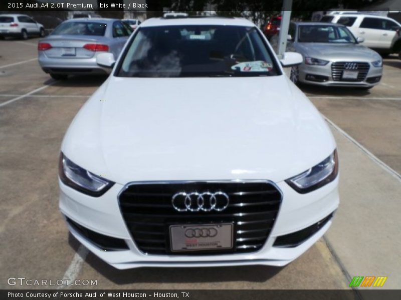 Ibis White / Black 2015 Audi A4 2.0T Premium