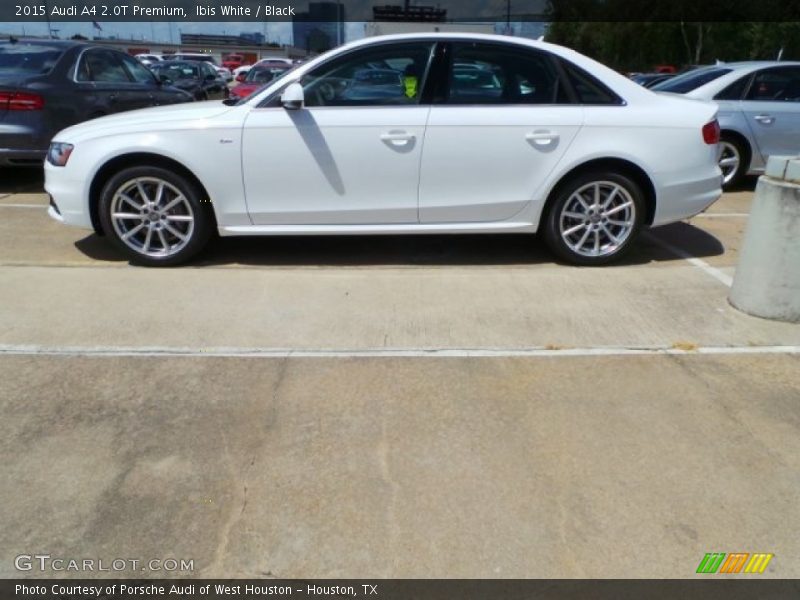 Ibis White / Black 2015 Audi A4 2.0T Premium