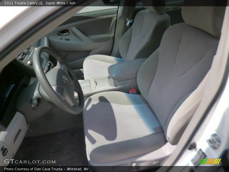 Super White / Ash 2011 Toyota Camry LE