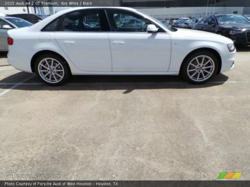 Ibis White / Black 2015 Audi A4 2.0T Premium