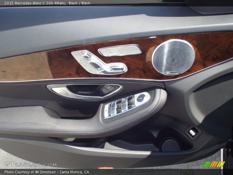 Black / Black 2015 Mercedes-Benz C 300 4Matic