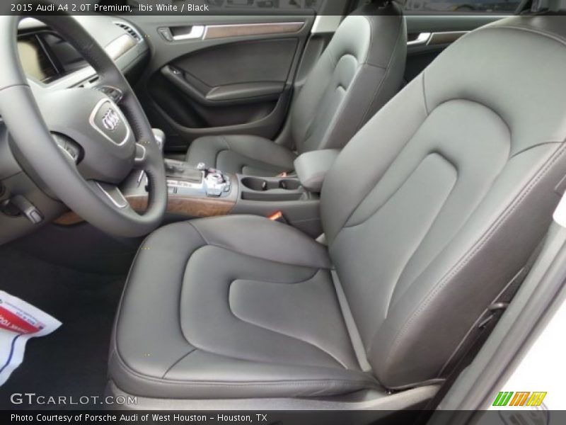 Ibis White / Black 2015 Audi A4 2.0T Premium