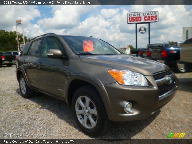 Pyrite Mica / Sand Beige 2012 Toyota RAV4 V6 Limited 4WD